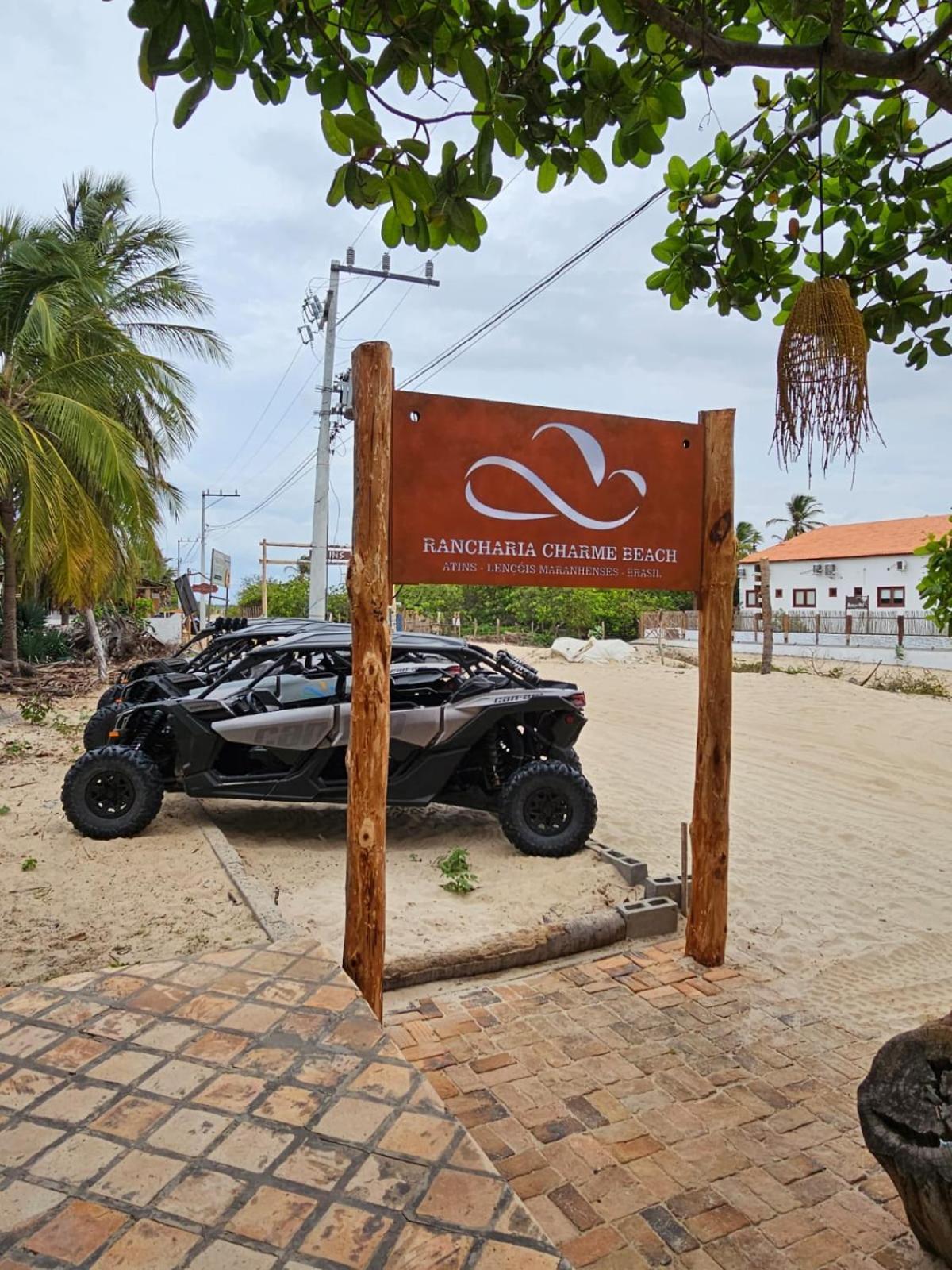 Rancharia Charme Beach Atins Exterior foto