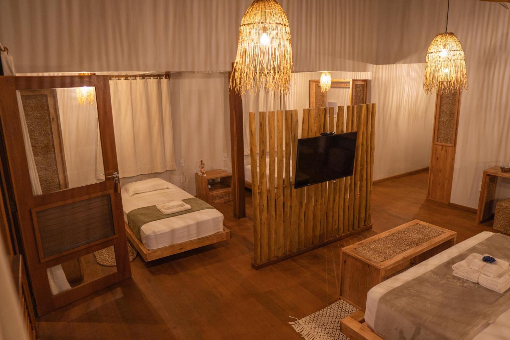 Rancharia Charme Beach Atins Habitación foto